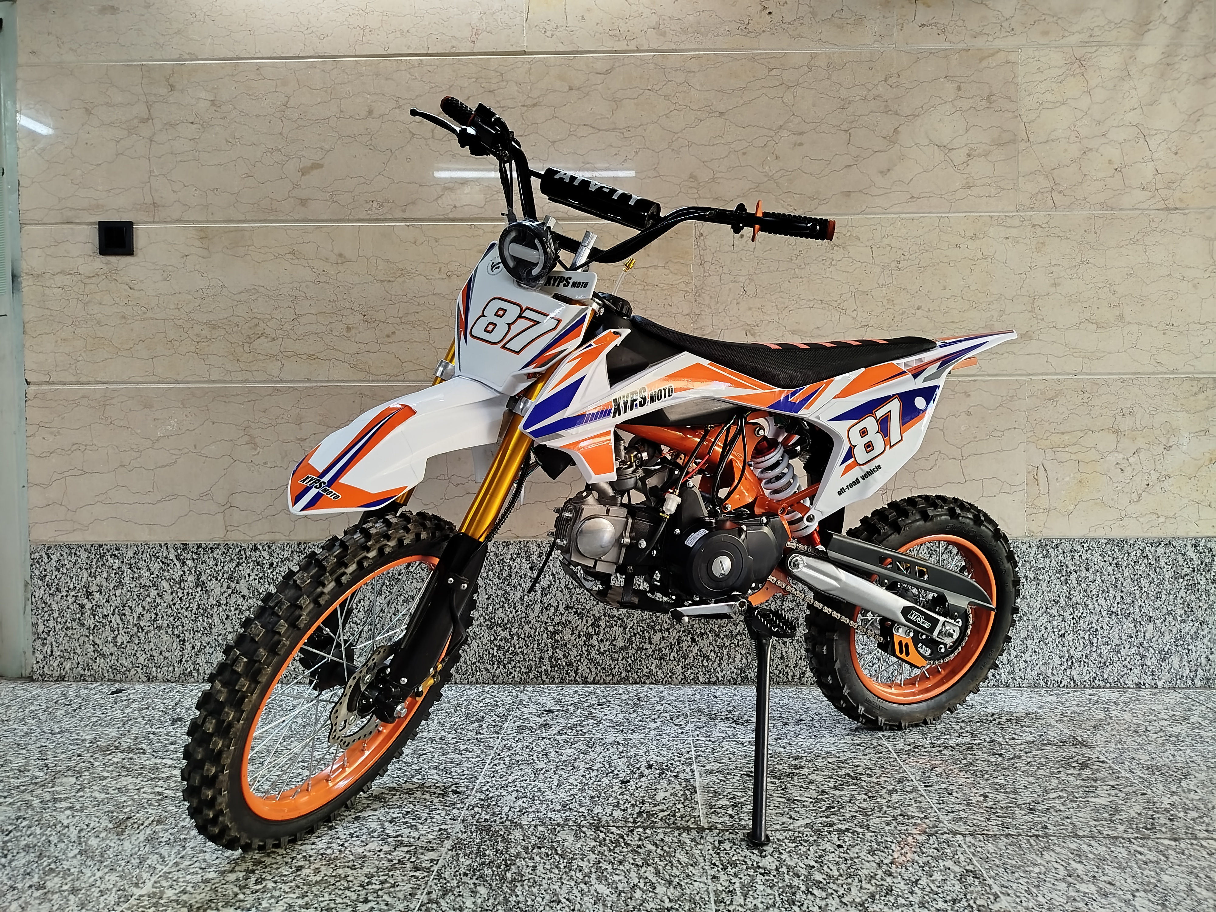 موتور سیکلت مینی کراس 125 طرح KTM